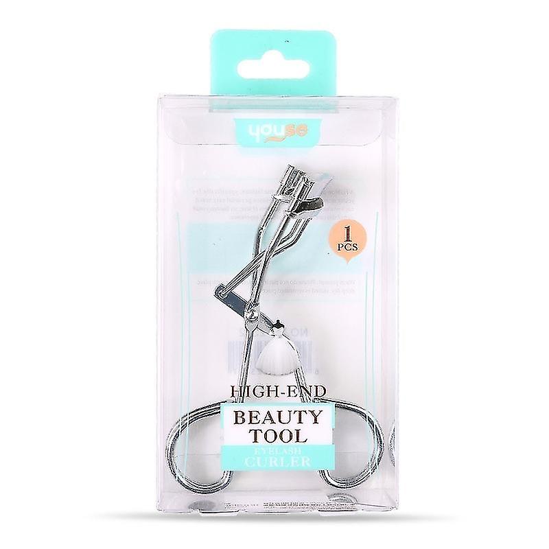 Eyelash Curler with Silicone Rubber Pads Professional Stainless Steel Eye Lash Curl Tool Eyelash App