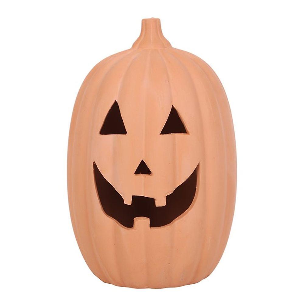 23Cm Terracotta Pumpkin Ornament