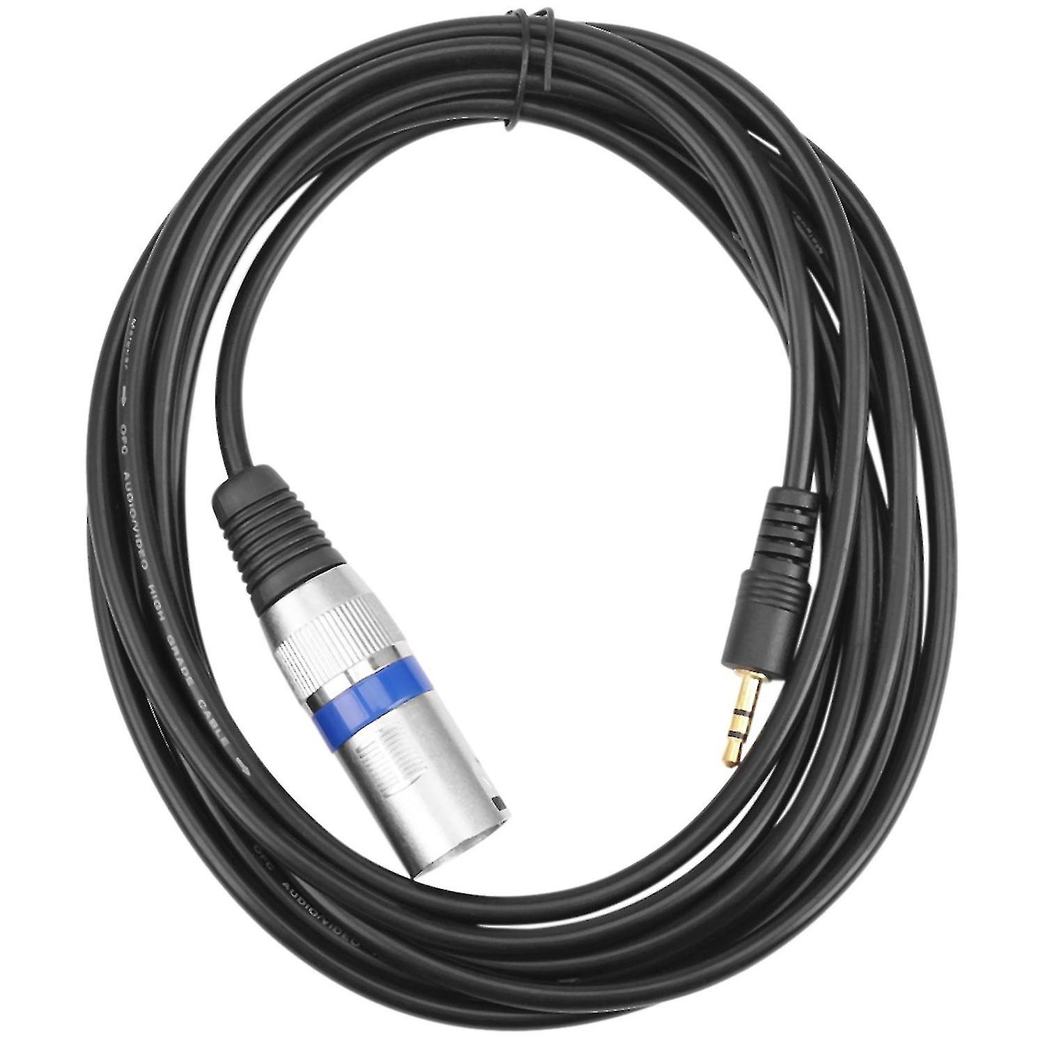 3.5mm Plug To 3 Pin Xlr Cable Microph O Record