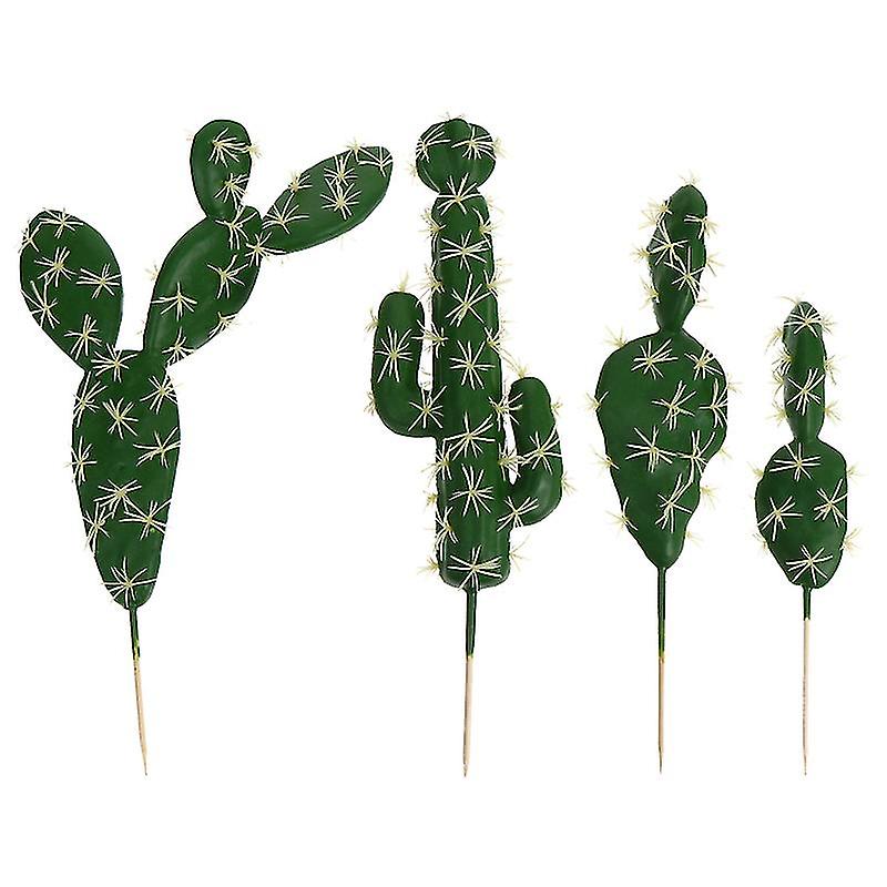 4pcs Fake Cactus