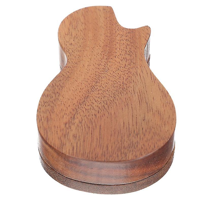 1pcs Wooden Guitar Plectrum Box