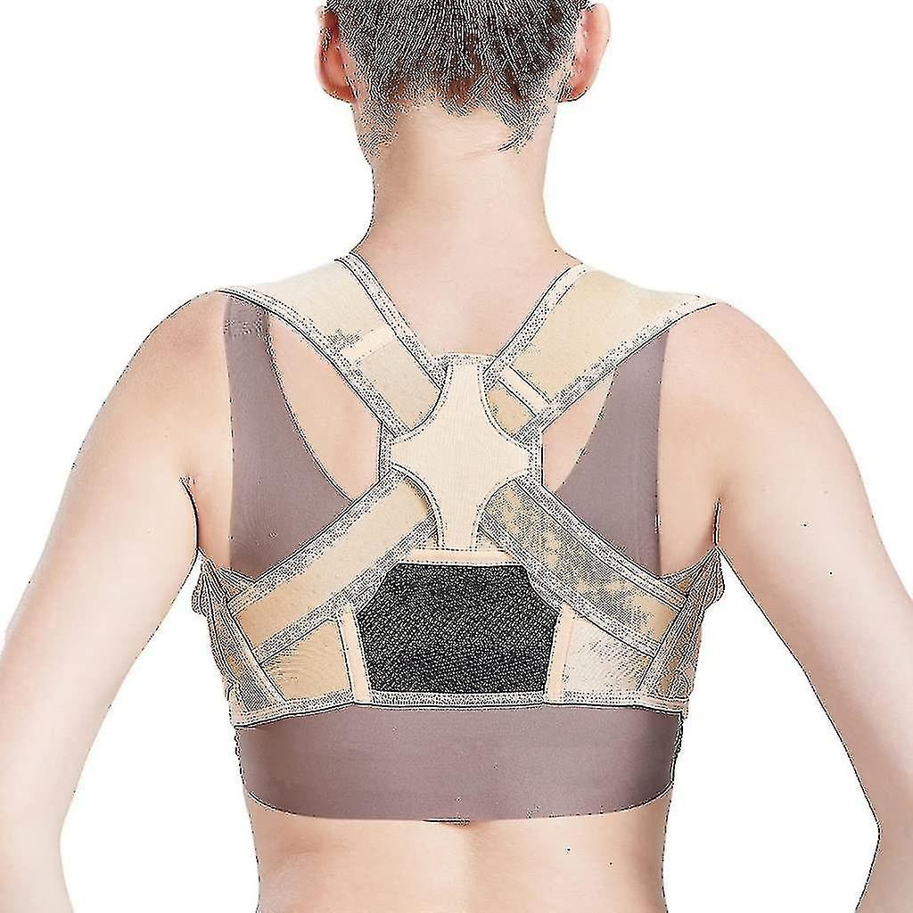 Posture Corrector Adjustable Back Support Belt Spine Back Shoulder Support Brace Straps Invisible Ca