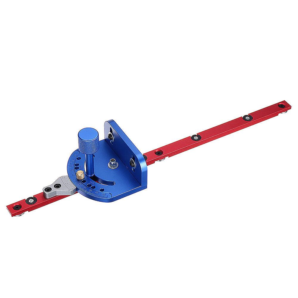 450Mm B Type 0-90 Degree Angle Miter Gauge Sawing Assembly Ruler Woodworking Tool For Table Saw Router