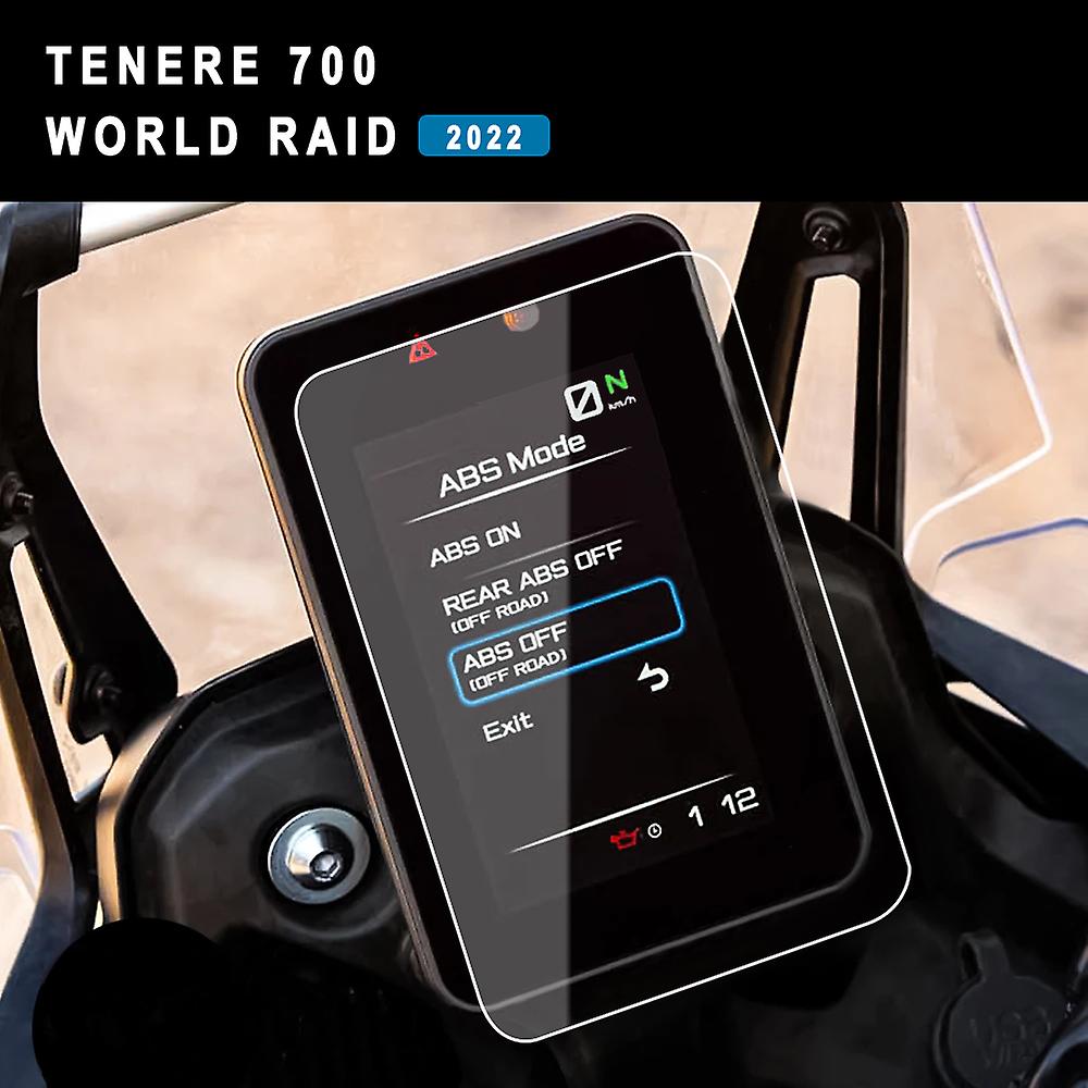 Για Yamaha Tenere 700 World Raid 2022 Προστατευτικό οθόνης ταμπλό μοτοσικλέτας Tenere700 T700 T7 Xtz 700 Φιλμ προστασίας οργάνων