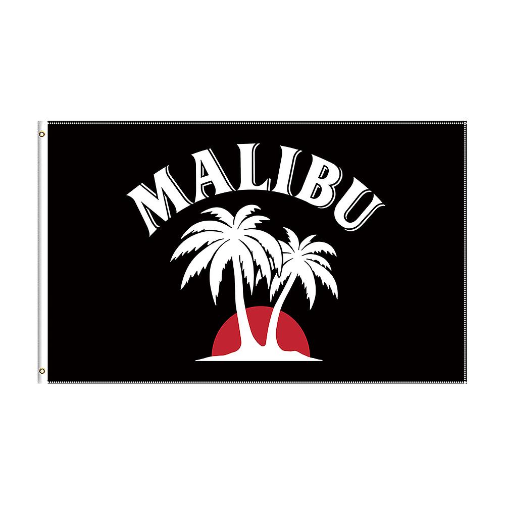 3x5 Ft Malibus Beer Flag Polyester Printed Bar Banner For Decor
