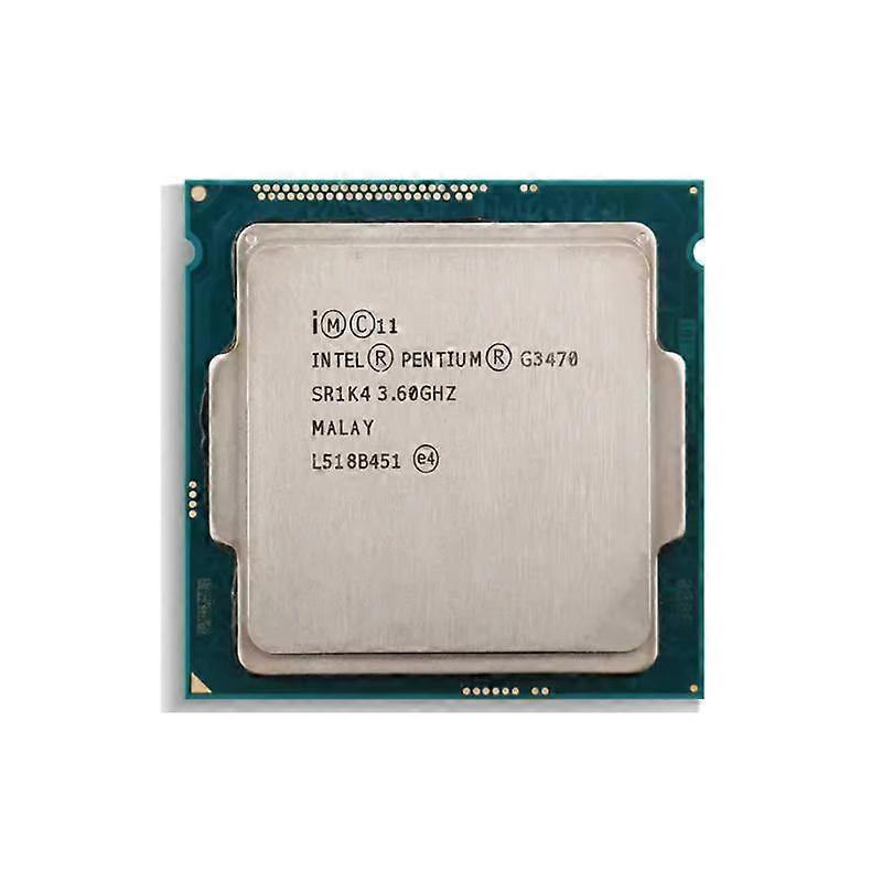 Celeron G3470 CPU - Socket LGA 1150 2 Cores 2 Threads 3.6GHz 2MB L3 Cache 53W.