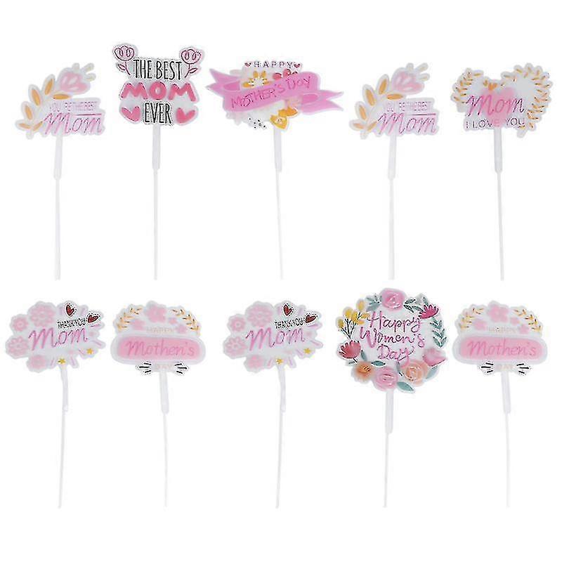 10pcs cake decorations , Cake Inserting Cards