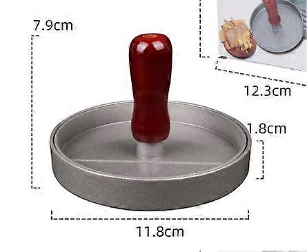 Three-in-one hamburger breakfast cake maker press sandwich tool