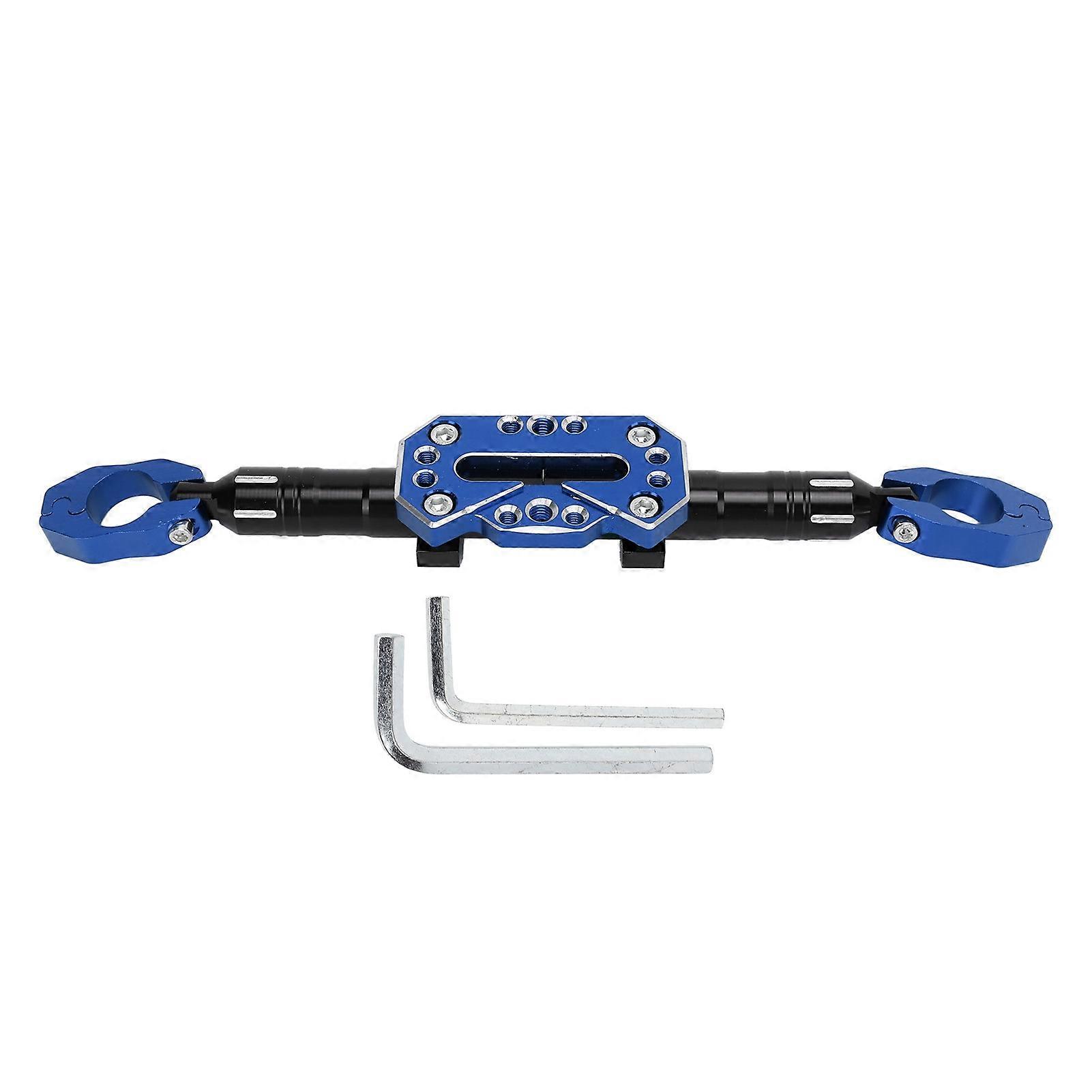 Tige d’extension multifonction de moto Technologie CNC Stable Installation facile Guidon Pression Tige D’extensionBlue