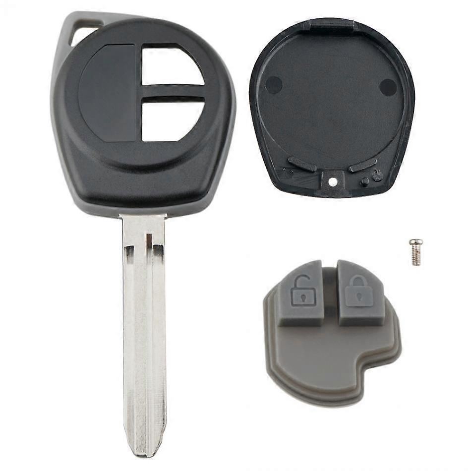 2 Buttons Car Key Fob Case Shell Replacement Remote Cover With Hu87/toy43 Blade Fit For Agila Suzuki Ignis Alto Sx4 Vauxhall