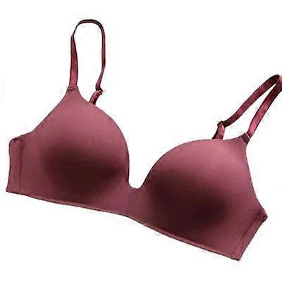 Lightwearless Underkläder Ladies No Steel Ring Stort bröst, Tunn Triangulär Cup Light Face BH