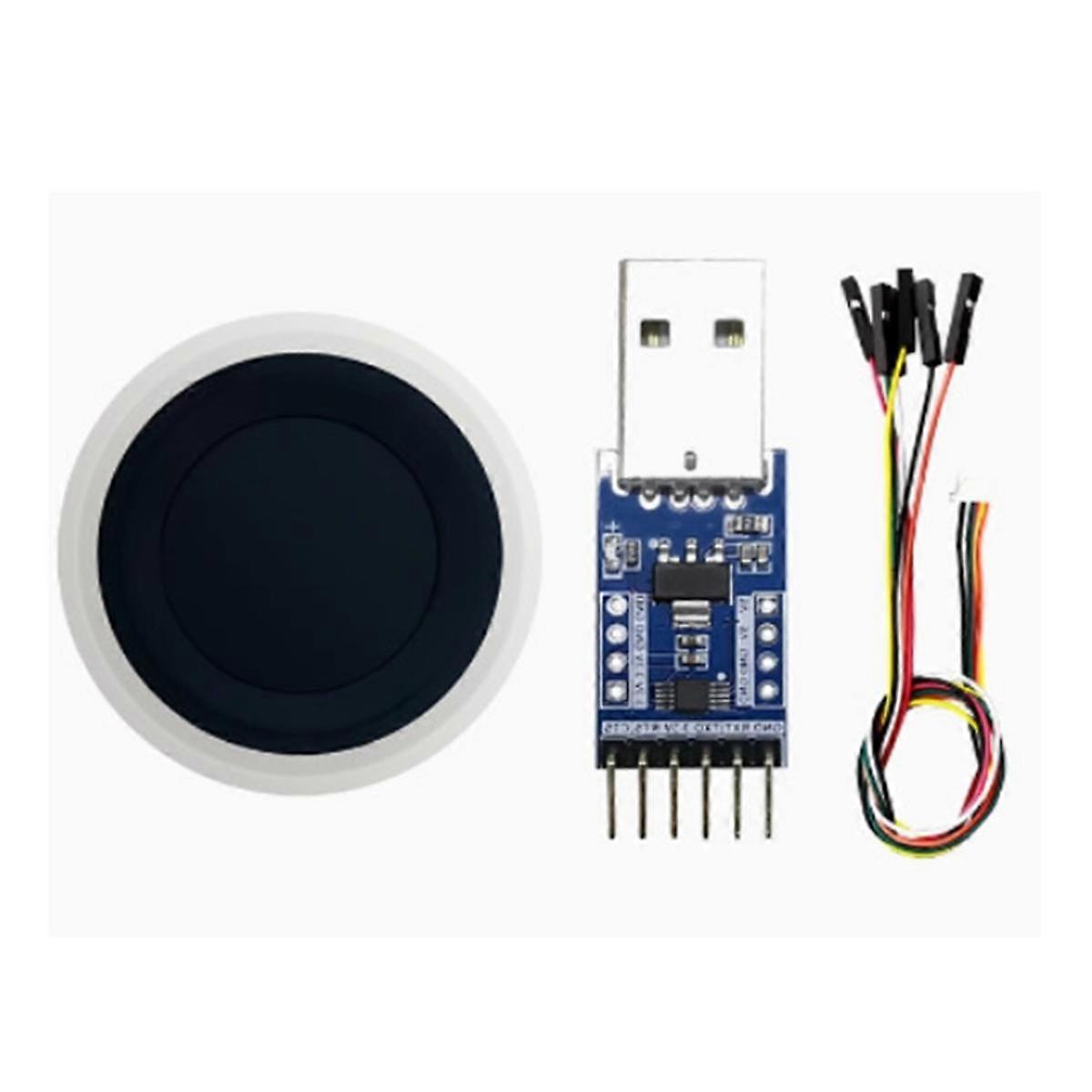 3.3V New Fingerprint Fast Recognition Module HLK-ZW101 Low Power Semi Fingerprint Sensor Access Control System