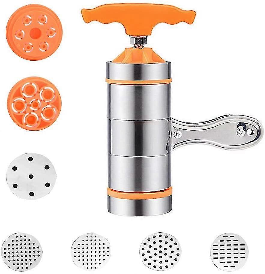 ידנית אטריות יצרנית נירוסטה תוצרת בית פסטה מכונת לחץ מכונת מזון מעבד מזון נודלס יצרנית ידני ידני