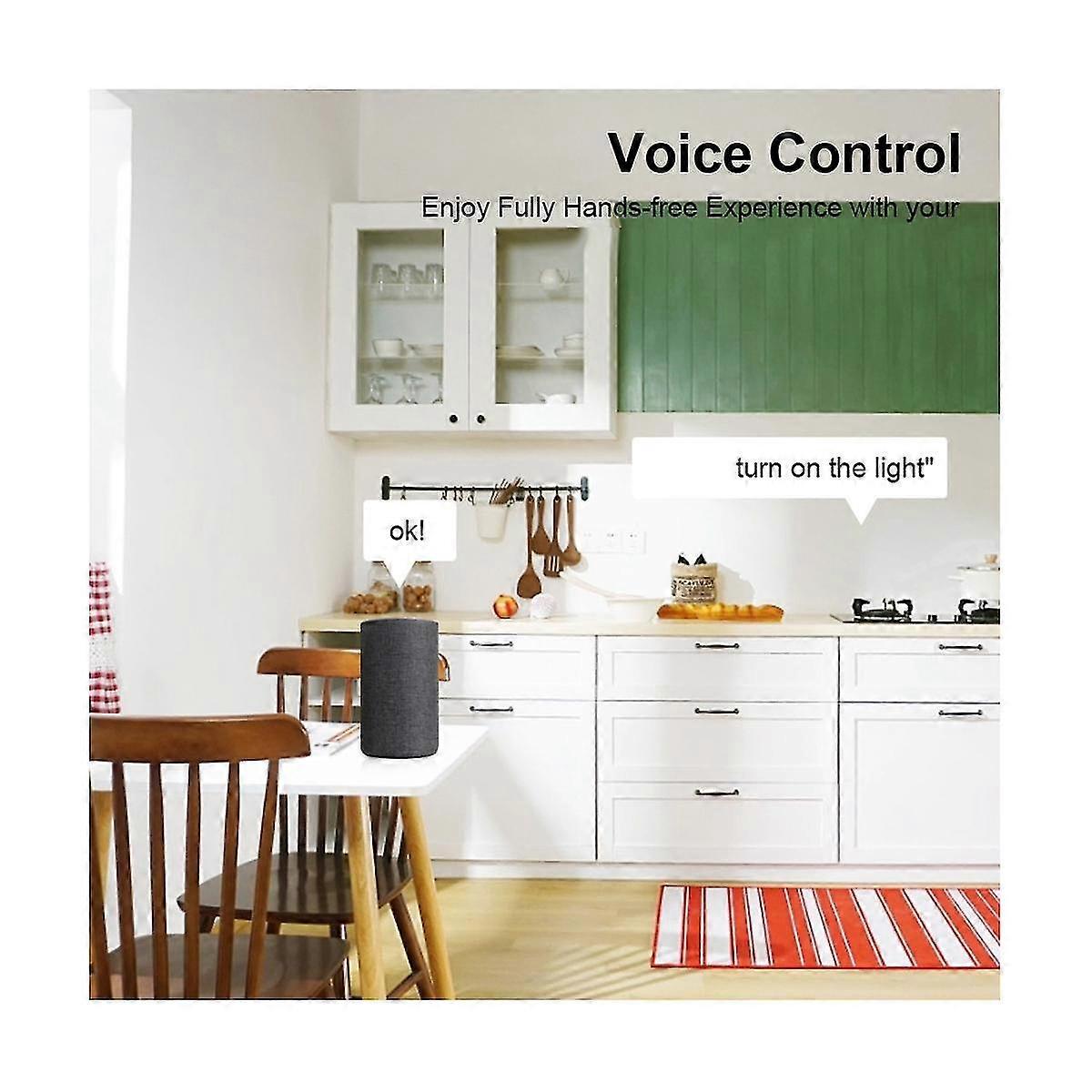 AC 85-250v Smart Wifi Motorbrytarmodul Wifi+Bluetooth 1-kanals fjärrkontrollrelä för Alexa Google