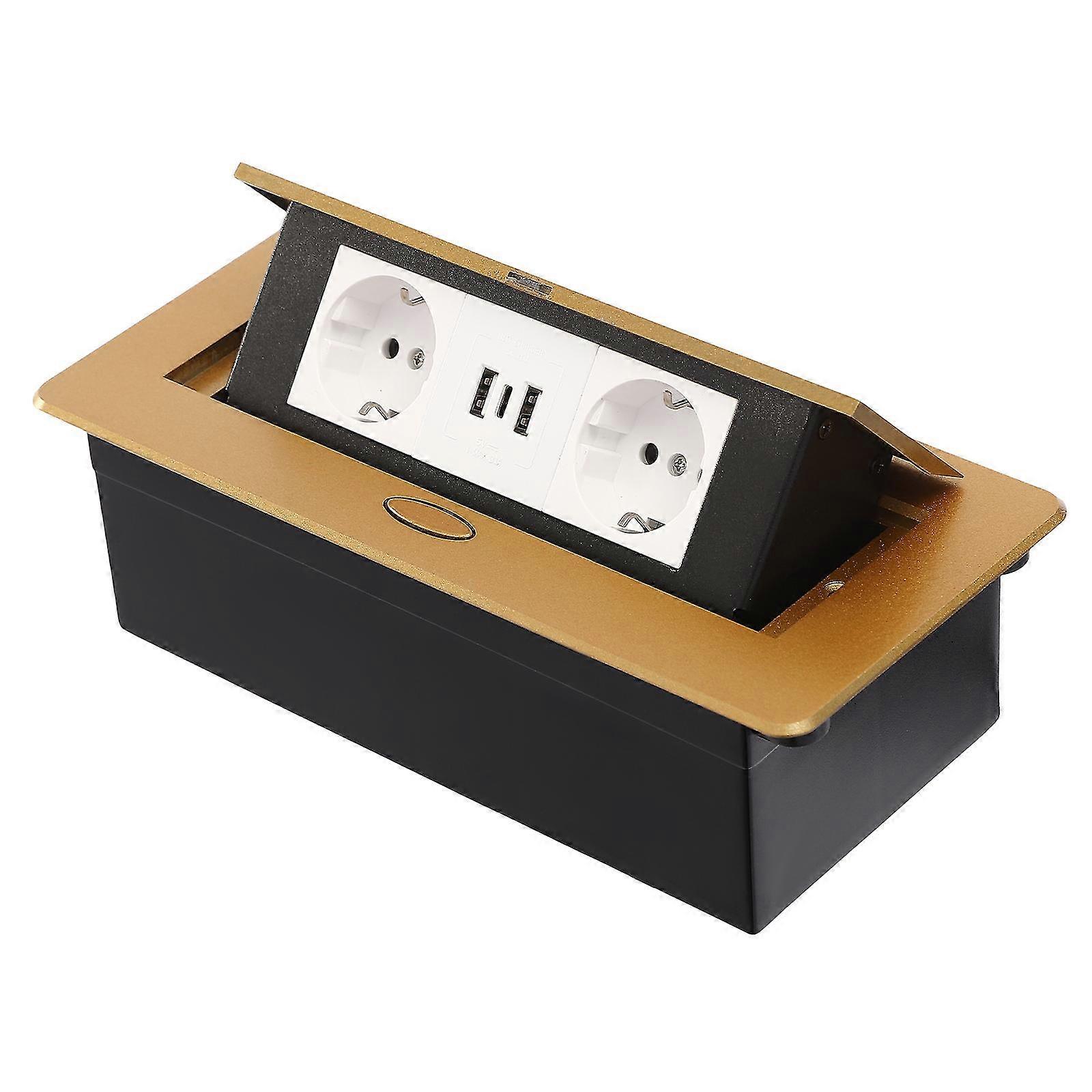 Pop-up Table Socket Hidden Retractable Socket