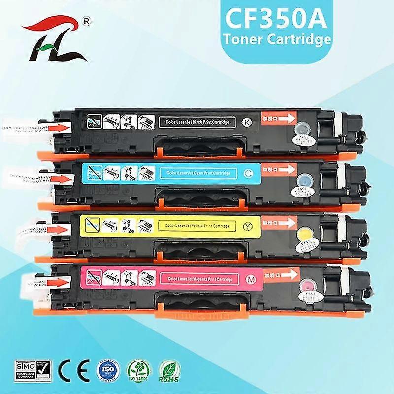 unique YI LE CAI compatible toner cartridge CF350A 350A CF351A CF352A CF353A 130A for hp Color LaserJet Pro MFP M176n, M176 M177fw M177