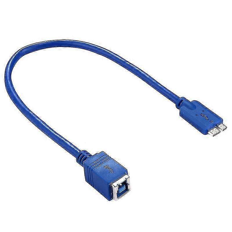 micro male connector adapter cable printer female hard 30cm