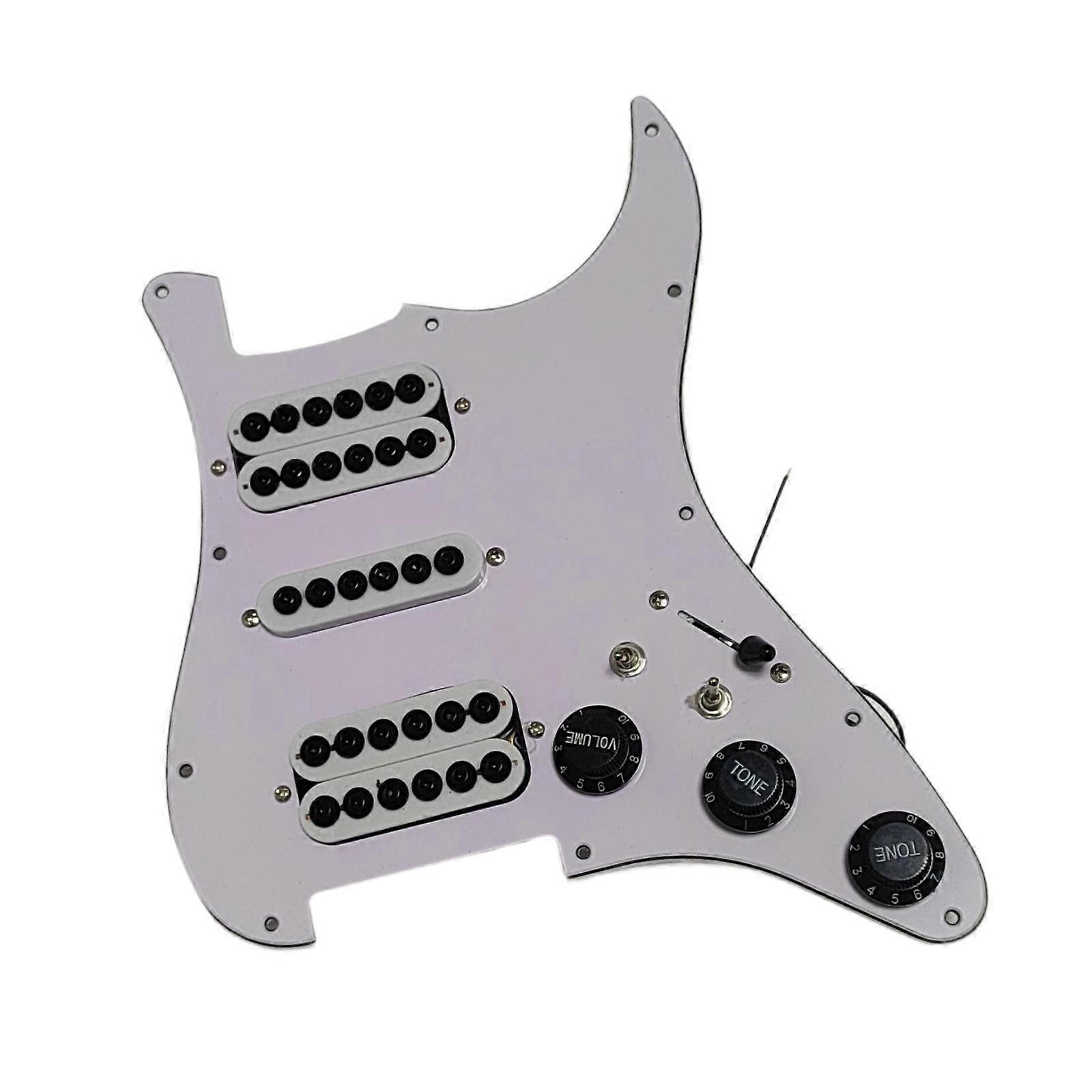 Modern Gitar Elektro Gitar Parçaları için Gitar Pickguard Çift Panel Manyetik
