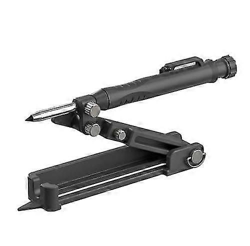 Profile Scribing Tool Precise Ruler Woodworking Measuring Gauge Multi-Function