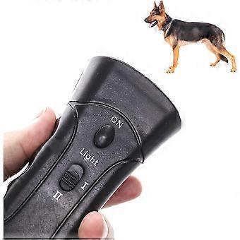 Handheld Anti Barking Device, 3 in 1 Ultrasonic Dog Repeller Stop Barking Train Training Dog Trainer