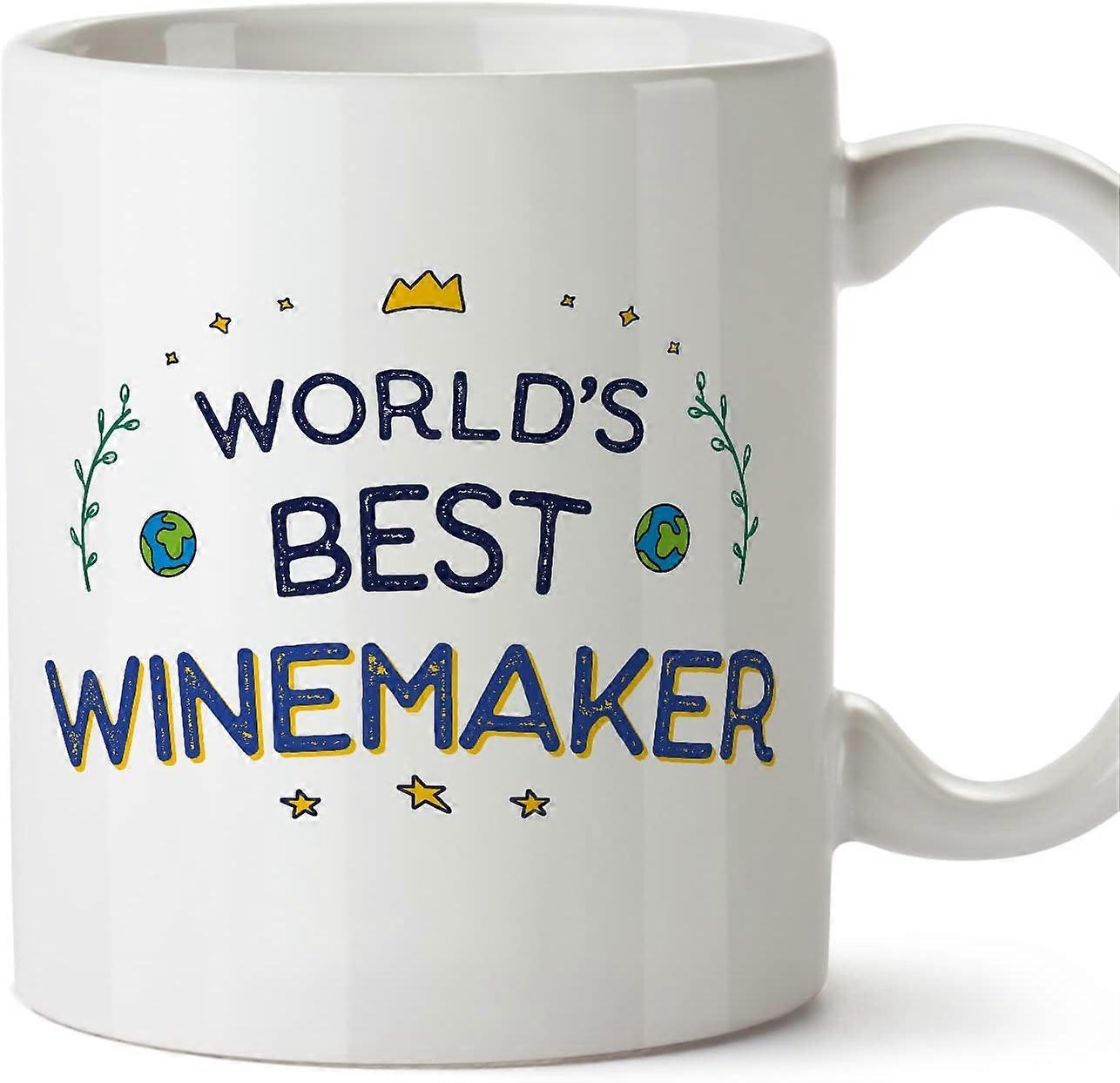 Winemaker Mug World's Best Funny Gift for Colleagues Ceramic 11oz Mug