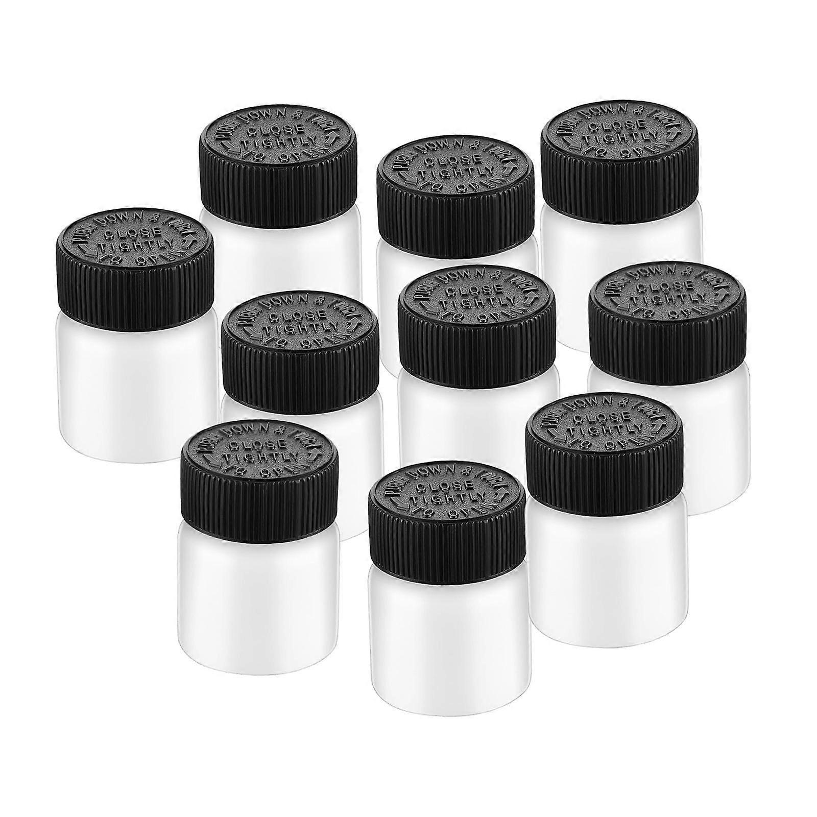 10Pcs Leftover Paint Container Reusable 30ml Touchup Paint Applicator Bottle