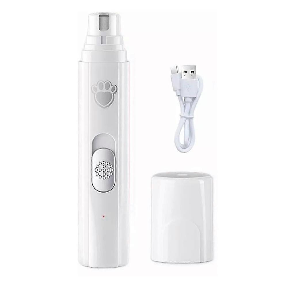 Ηλεκτρικός σκύλος Nail File Claw Trimmer Επαναφορτιζόμενη Dog Nail Clipper Χαμηλού θορύβου Electric Dog Nail Clipper