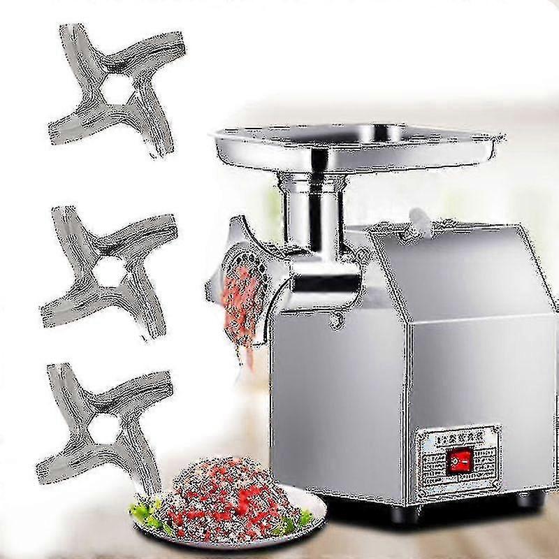 Rustfrit stål Metal Kødkværn Hexagon Hakkekniv til