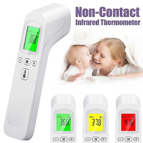 ZK-Digital Infrared Thermometer Non-contact Laser Forehead Thermometer LCD Display Thermometer Thermometer 1pcs