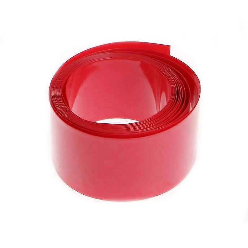 2m Pvc Heat Shrink Tube Tube Wrap Kit pour 18650 18500 Batterie Flat Round 18.5m