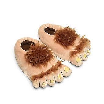 Warme Slippers Mannen Savage Pluche Home Indoor Voor Slip-on Cosplay Rollenspel