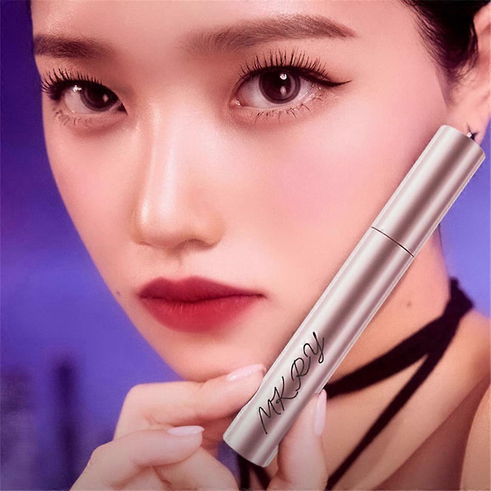 Six Rows of Wispy Curling Mascara with Waterproof, Sweatproof, and Smudge-Proof Eyelashes