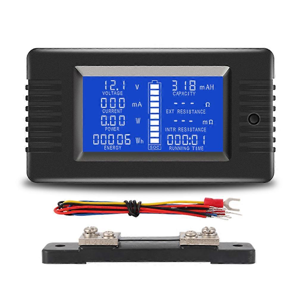 PZEM015 Digital DC 0-200V Voltage Current with 50A Shunt Car Battery Tester Voltage Meter Monitor 1