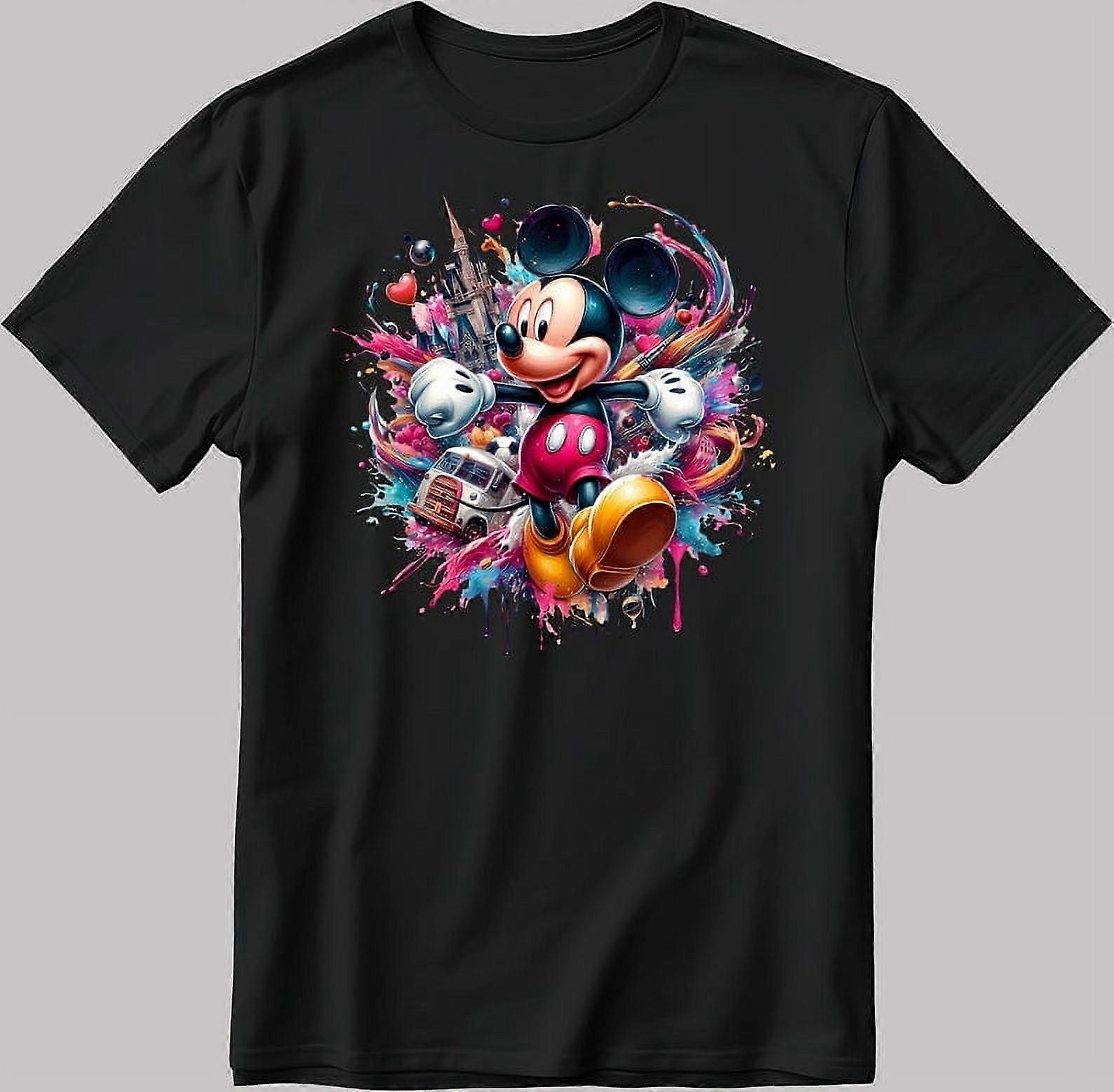 Mickey Mouse Short Sleeve T Shirt-Biu157