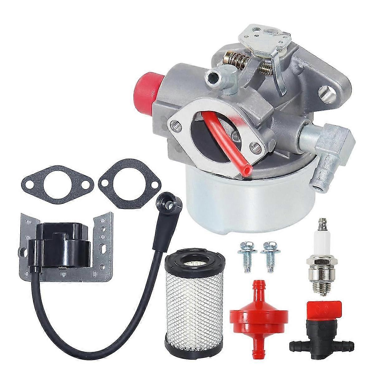 640339 Carburetor with 35066 Air Filter for 4 Cycle Veritical Engines LV148XA, LV156EA, LV156XA, LEV90, LV148EA