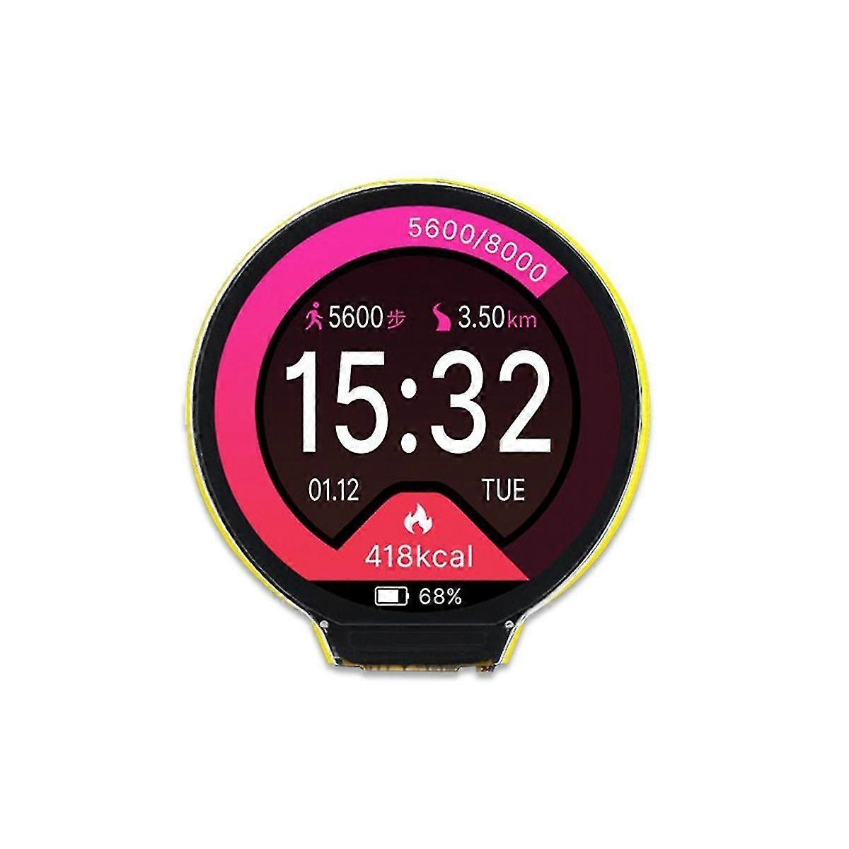 ESP32-C3 Development Board 1.28 Inch Round LCD Display Screen with Wifi Bluetooth Module No