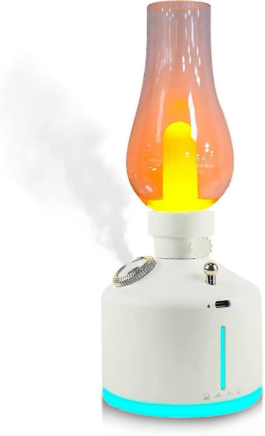 Essential Oil Diffuser, Nebulizing Essential Oil Diffuser, Humidifier Aromatherapy Diffuser With 7 Colors Led Light For Home, Yoga, Office (280ml, Whi
