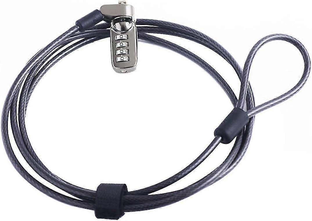 Laptop Security Lock Cable, 1.9m Cable, Computer Lock