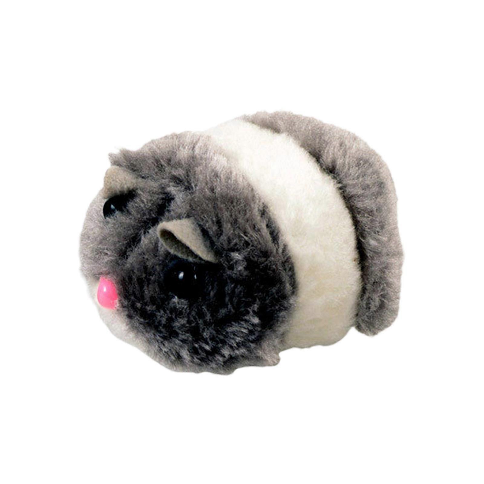 Interactive for Cat Toy Mouse Moving Automatic Mice Plush Hamster for Exercise