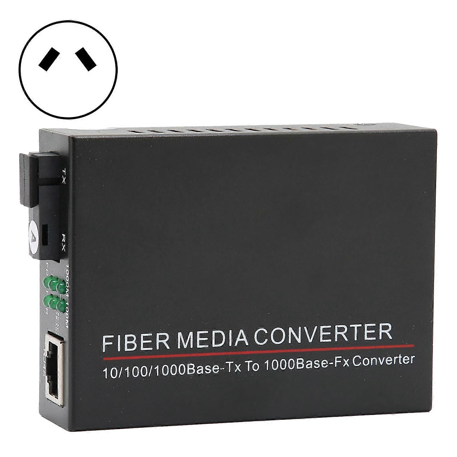 Faser-Transceiver Langlebig TBC? MC3612ES 20A 20km/SC/1310nm Glasfaser-Router 100?240VAU Stecker