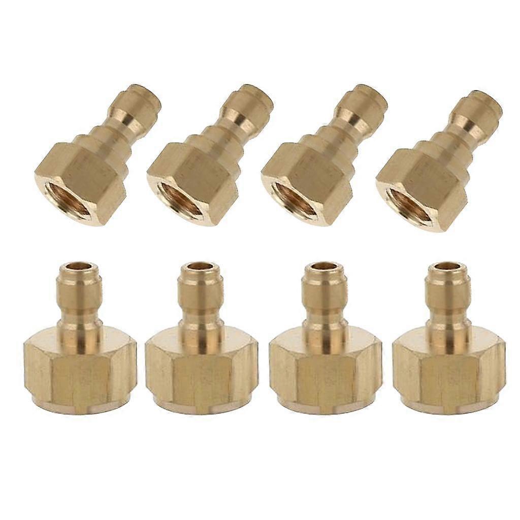 8x Quick Coupling for Pressure Washer And Hose