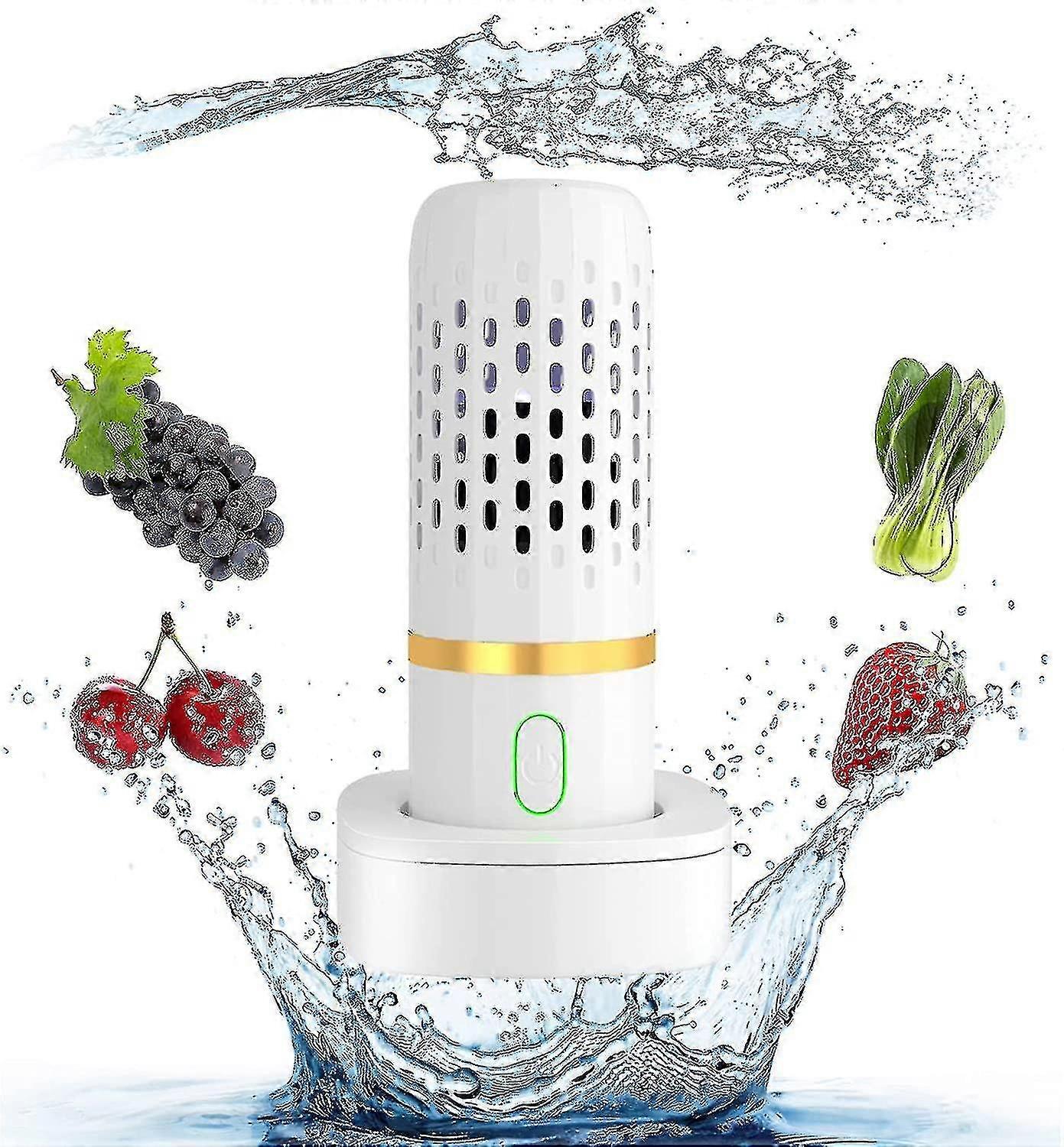 Fruit And Vegetable Cleaning Machine,portable Fruit And Vegetable Purifier Usb Wireless Fruit Cleaner Device