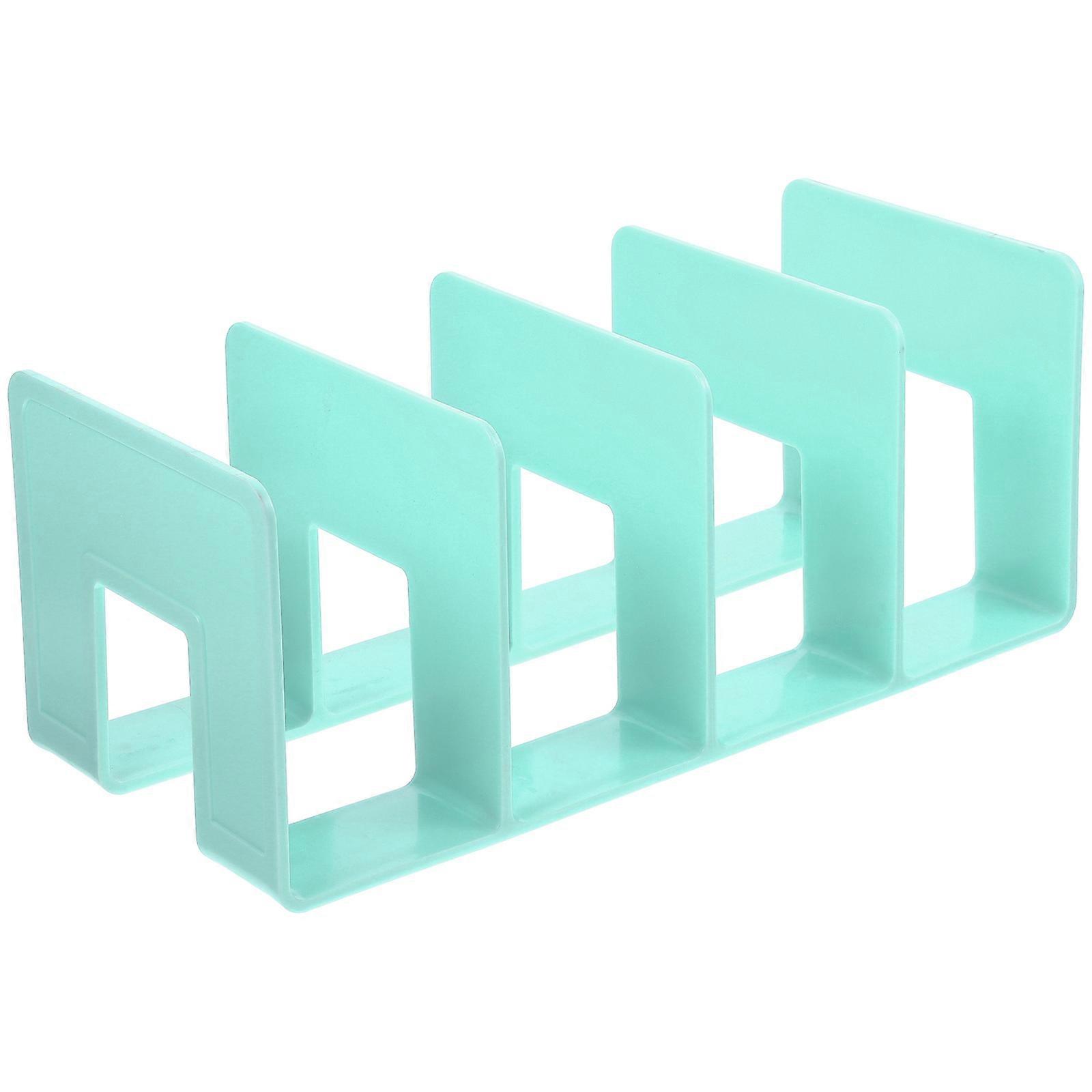 File Document Storage Rack Desktop Bookshelf Office Files Books Holder File Organizer