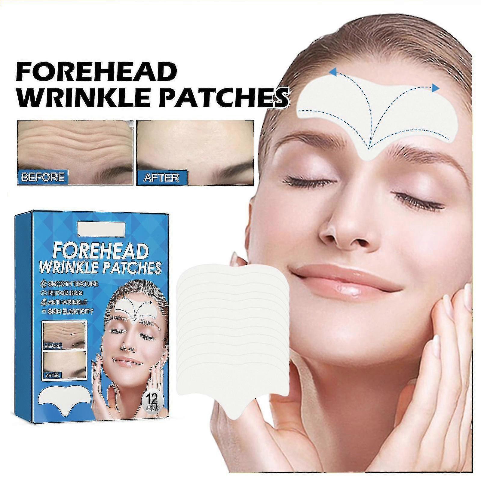 Forehead Wrinkle Patches, Forehead Patches For Wrinkles, Anti Wrinkle Patches With Collagen, Face Wrinkle Patches