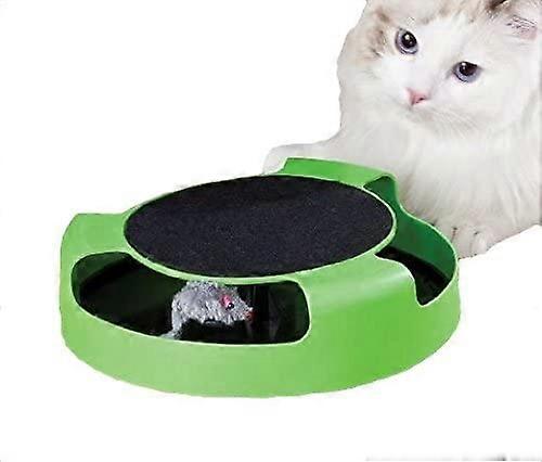 Cat Mice Toy For Kittens Catch The Mouse Motion Cat Toy , Toy For Cats Incredibly Fun To Play With & Amusing To Watch Get It Now
