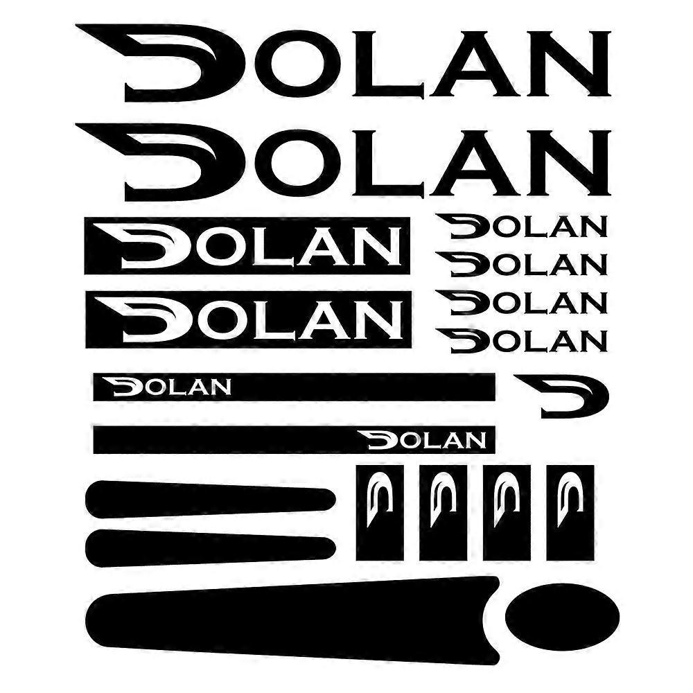 for DOLAN set Bike stickers  frame protector decals