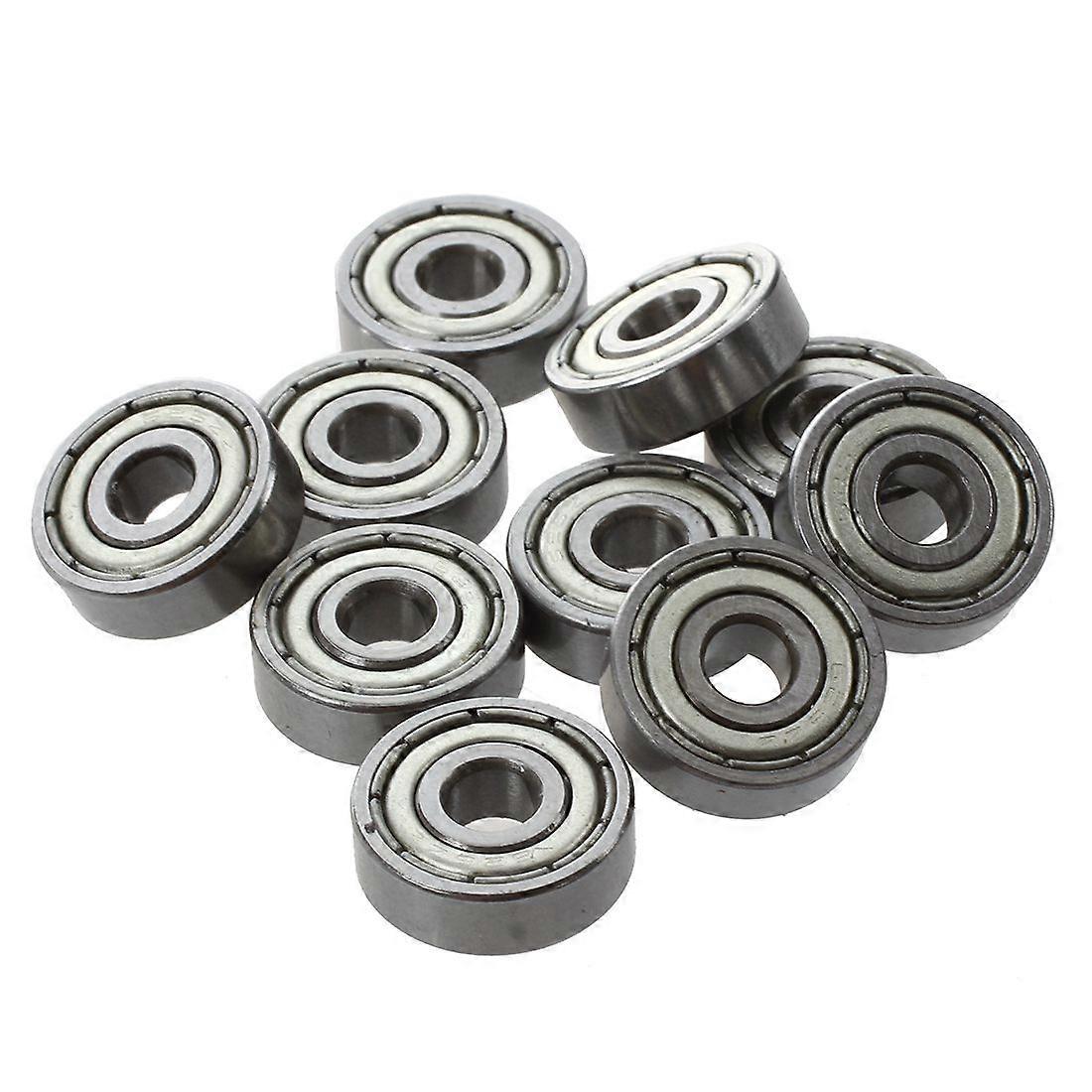 10 kpl 625ZZ 5 mm x 16 mm x 5 mm suojattu syväurainen radiaalikuulalaakeri