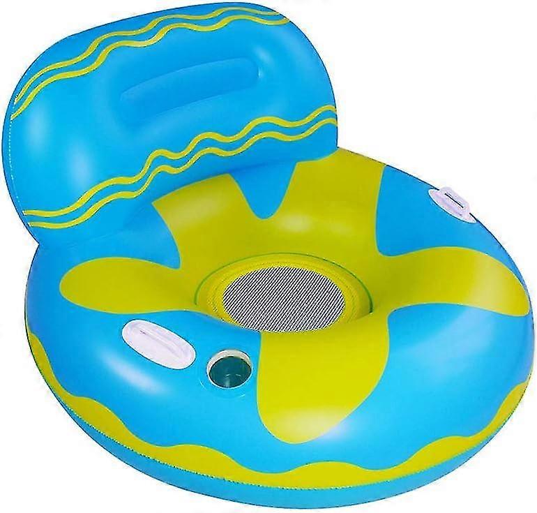 Pool Float, Floating Hammock, Beach Float, Floating Inflatable Hammock For Adults, Inflatable Swim Ring With Backrest And Armrests, Summer Pool Inflat