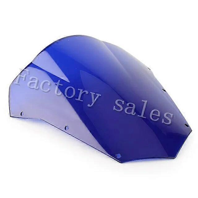Back Protectors For Yamaha Fazer FZ6 FZ6R S2 2003 2004 2005 2006 2007 2008 Black Motorcycle Windshield WindScreen Screen Fairing FZ6S