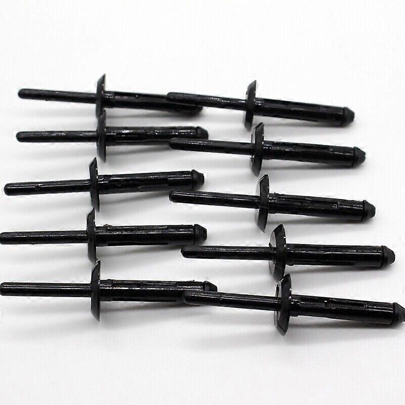 10Pcs Black Nylon Blind Rivet For BMW X3 F25 X5 E70 E70N X6 E71 E72